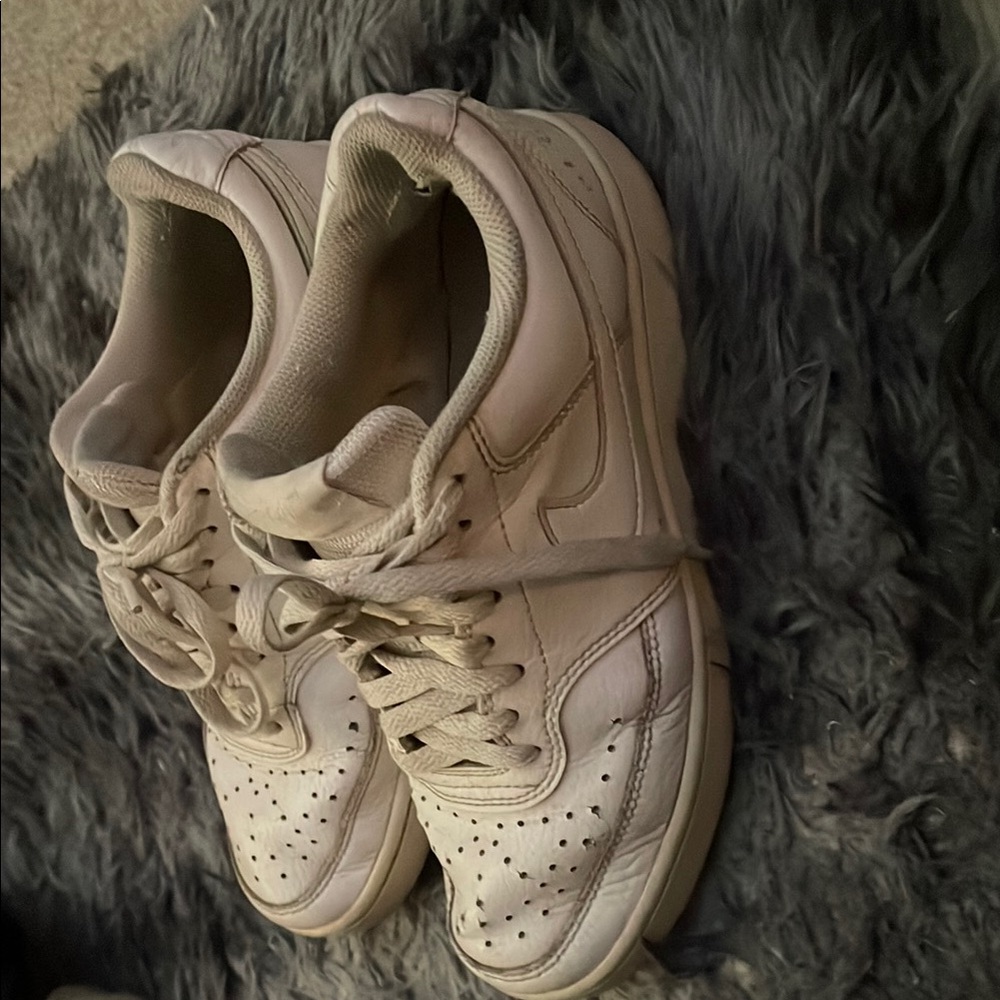 Nike Air White Leather Sneakers